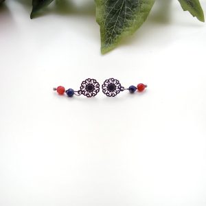 Kolczyki "Rozetkowe marzenie"